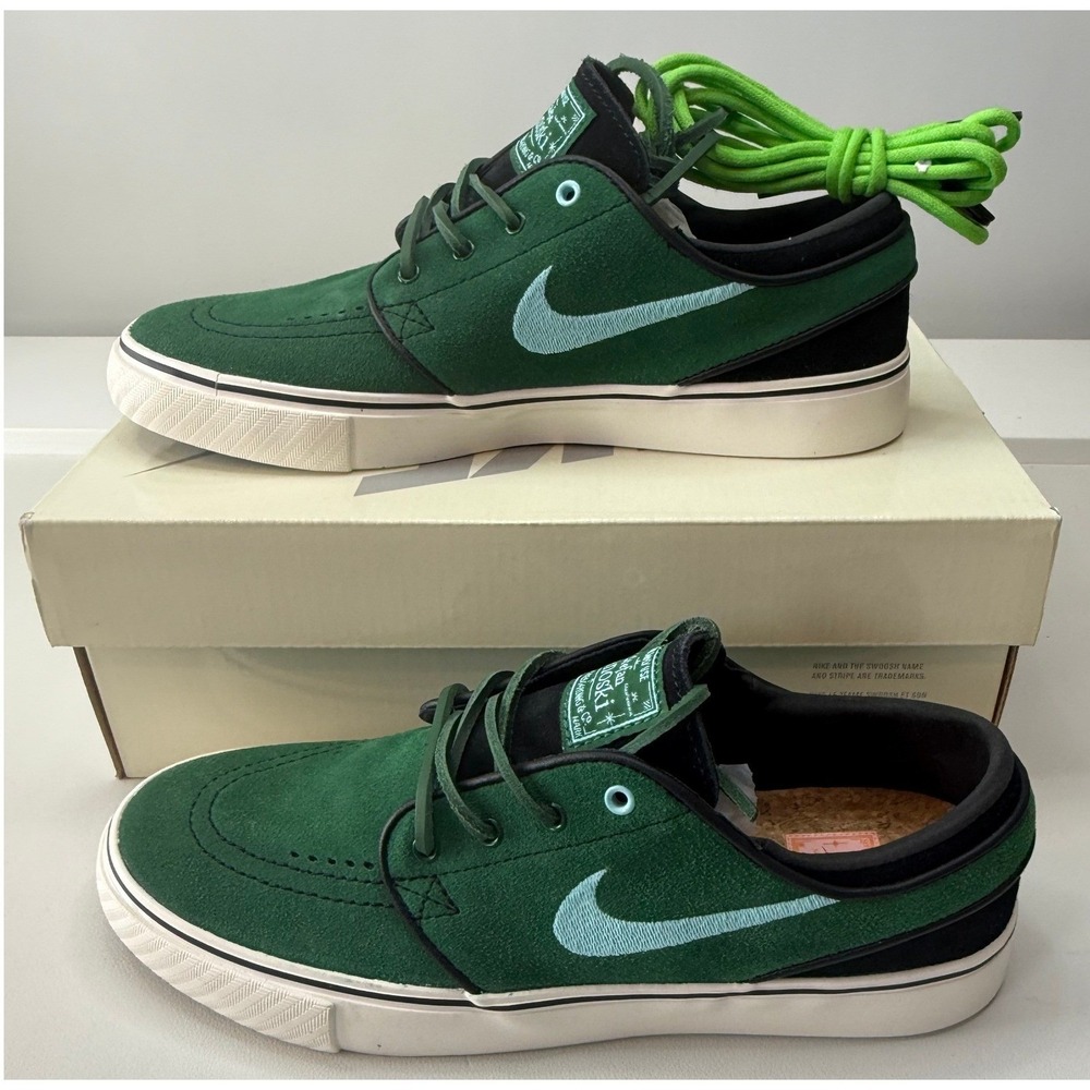 Nike SB Stefan Janoski OG+ Gorge Green Skate Sneakers Womens 7 Youth 5.5 New